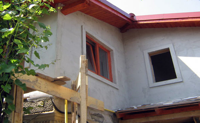 Constructii case din lemn Harghita