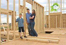 Casa de lemn ecologica construita din panouri sandwich Case prefabricate din lemn